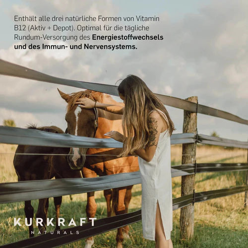 VITAMIN B12 - Energie und Nervenstärke in jedem Tropfen - KURKRAFT