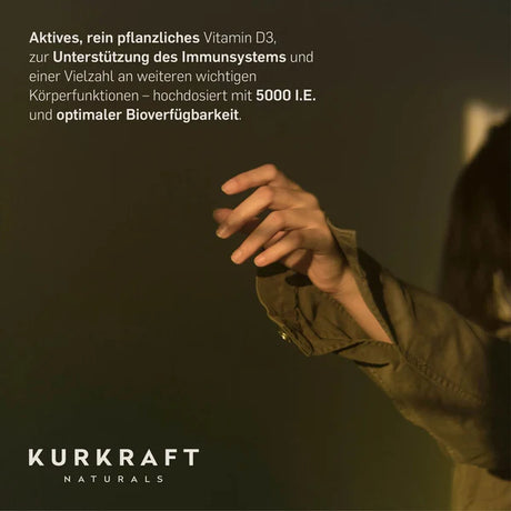 VITAMIN D3 VEGAN 5000- KURKRAFT