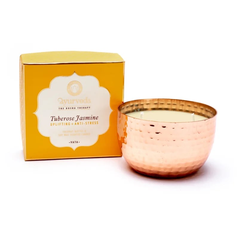 Vata Tuberose Jasmin 2 Docht Duftkerze