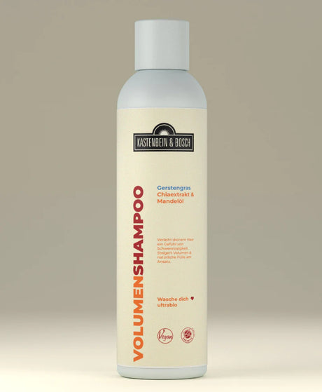 Volumenshampoo Gerstengras, Chiaextrakt & Mandelöl. Kastenbein & Bosch 200ml
