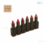 „Bio-Lippenstifte von That's me Organic – 5 vegane Farben pflegend mit Rizinusöl & Süßmandelöl, ohne Titandioxid“