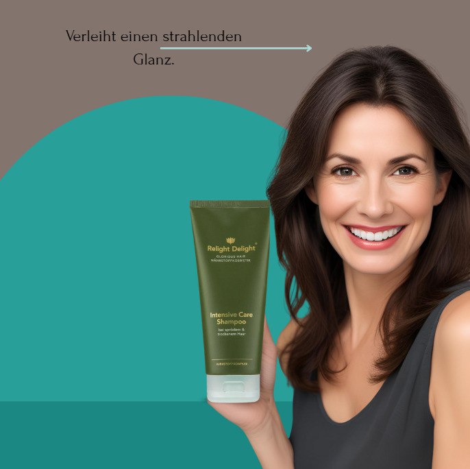 "Glorious Hair Set. Sichtbare Ergebnisse für stärkeres, volleres Haar"
