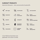 Illustration der traditionellen indischen Ashwagandha-Pflanze und nachhaltigen Wildsammlung der Wurzel