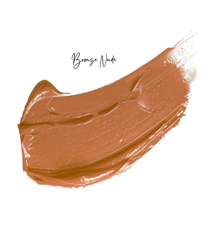 Luxury 3‑in‑1 Bio Lippenstift Soft Bronze Nude – bronziges Nude mit cremiger Textur