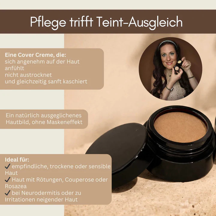 Luxury Silky Cover Cream ohne Titandioxid – natürliche Kaschierung in 2 Nuancen