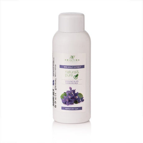 Hristina - Reinigungsmilch  – Veilchen 150ml - Normale Haut