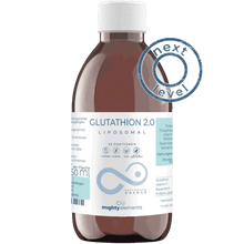 Lade das Bild in den Galerie-Viewer, Glutathion 2.0 – Liposomales Glutathion, Resveratrol, Vitamin C , R-Alpha Liponsäure Mighty Elements
