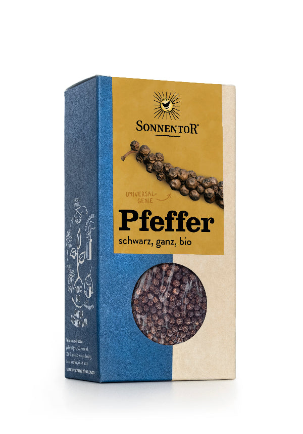 BIO Pfeffer schwarz ganz Sonnentor 55g 