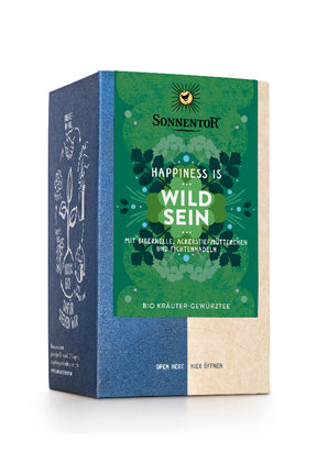 Wild sein Tee Sonnentor Bio, 18 Doppelkammerbeutel