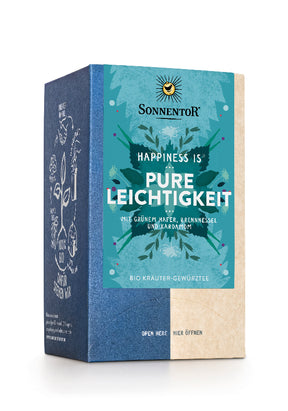 Happiness is Pure Leichtigkeit Tee Sonnentor