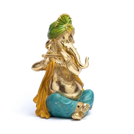 Ganesha Statue mit Flöte