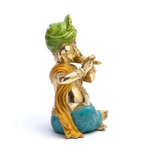 Lade das Bild in den Galerie-Viewer, Ganesha Statue mit Flöte
