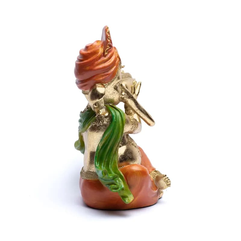 Ganesha Statue mit Trompete
