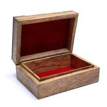 Lade das Bild in den Galerie-Viewer, Tarotbox Blume des Lebens aus Mangoholz
