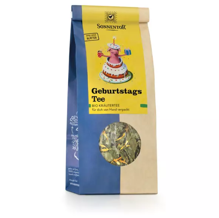 Geburtstagstee lose Sonnentor Bio 50g 