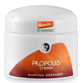Tiegel mit PROPOLIS creme 50ml - von Martina Gebhardt, Bio Demeter