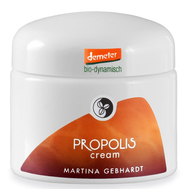 Tiegel mit PROPOLIS creme 50ml - von Martina Gebhardt, Bio Demeter