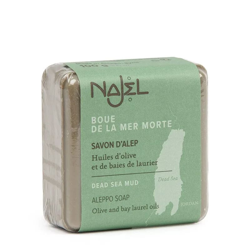 100% Natürlich, Aleppo Totes Meer Schlamm Seife