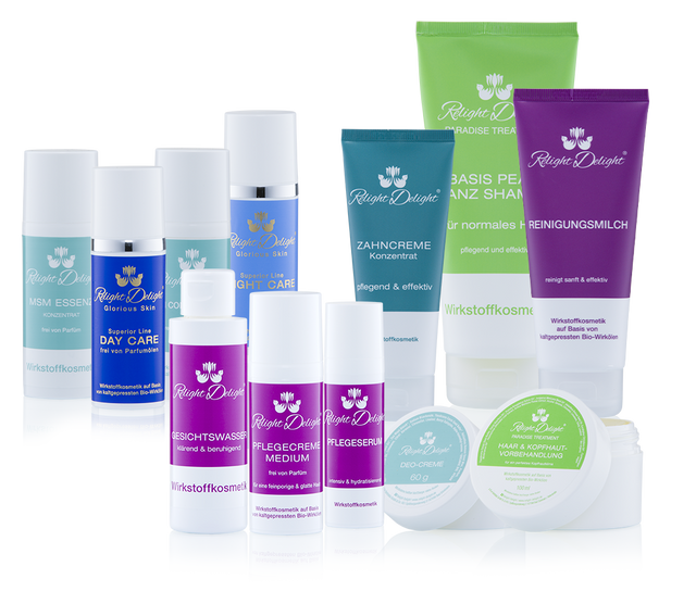 Pflege-Set begleitend bei Rosacea - für einen ebenmäßigen Teint - Relight Delight