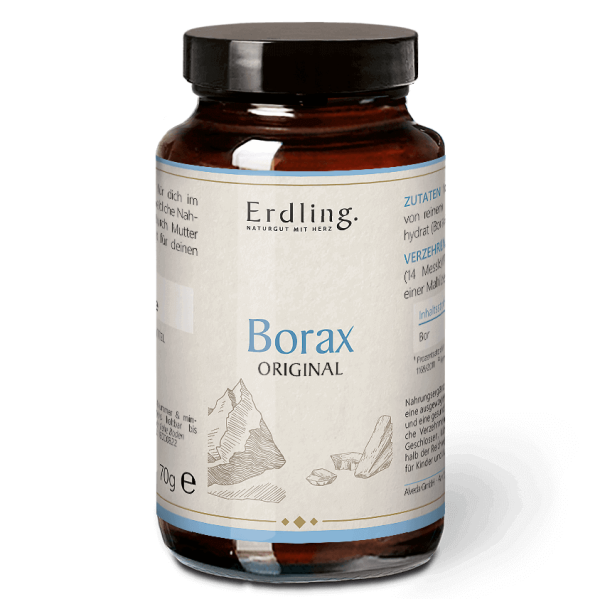 Borax Pulver 70g in Braunglastiegel – 99,9% Reinheit für deine Mikronährstoffroutine