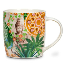 Lade das Bild in den Galerie-Viewer, Buddha im Paradies - Teetasse mit Sieb und Deckel
