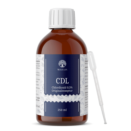 CDL/CDS - Chlordioxid in Originalrezeptur (Chlordioxidlösung)Waldkraft250ml