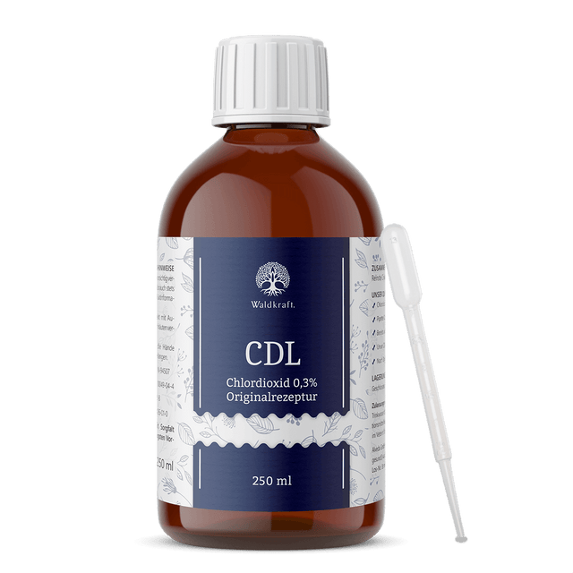 CDL/CDS - Chlordioxid in Originalrezeptur (Chlordioxidlösung)Waldkraft250ml