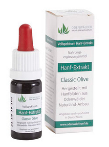 Vollspektrum Hanf-Extrakt Classic Olive - Odenwälder Hanf - Manufaktur