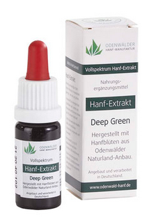 Premium Vollspektrum Hanf-Extrakt Deep Green 10ml - Odenwälder Hanf -Manufaktur