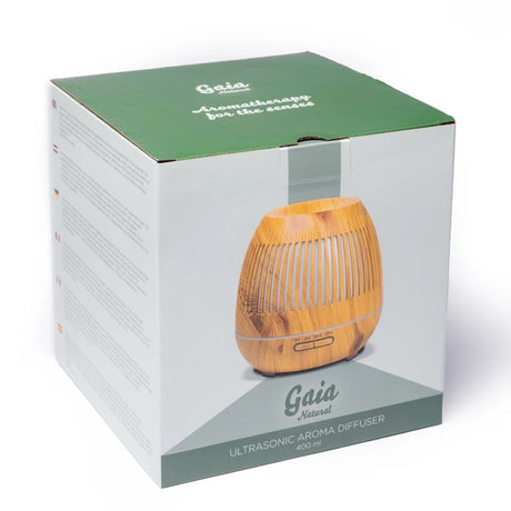 Ultraschall Aroma Zerstäuber Gaia natur 400ml - Duffuser für ätherische Öle