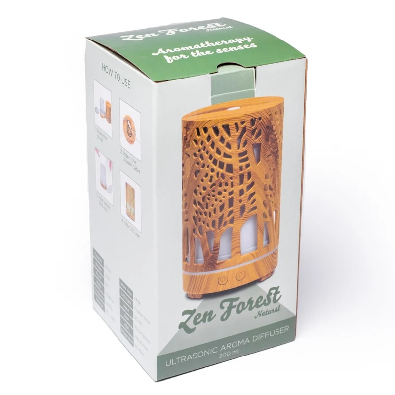 Ultraschall Aroma Zerstäuber Zen Forest natur 200ml - Diffuser für ätherische Öle