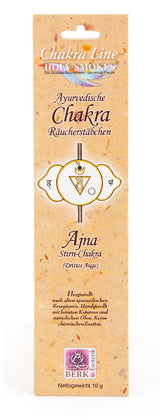Drittes Auge (Ajna) Chakra Räucherstäbchen, Berk 10g
