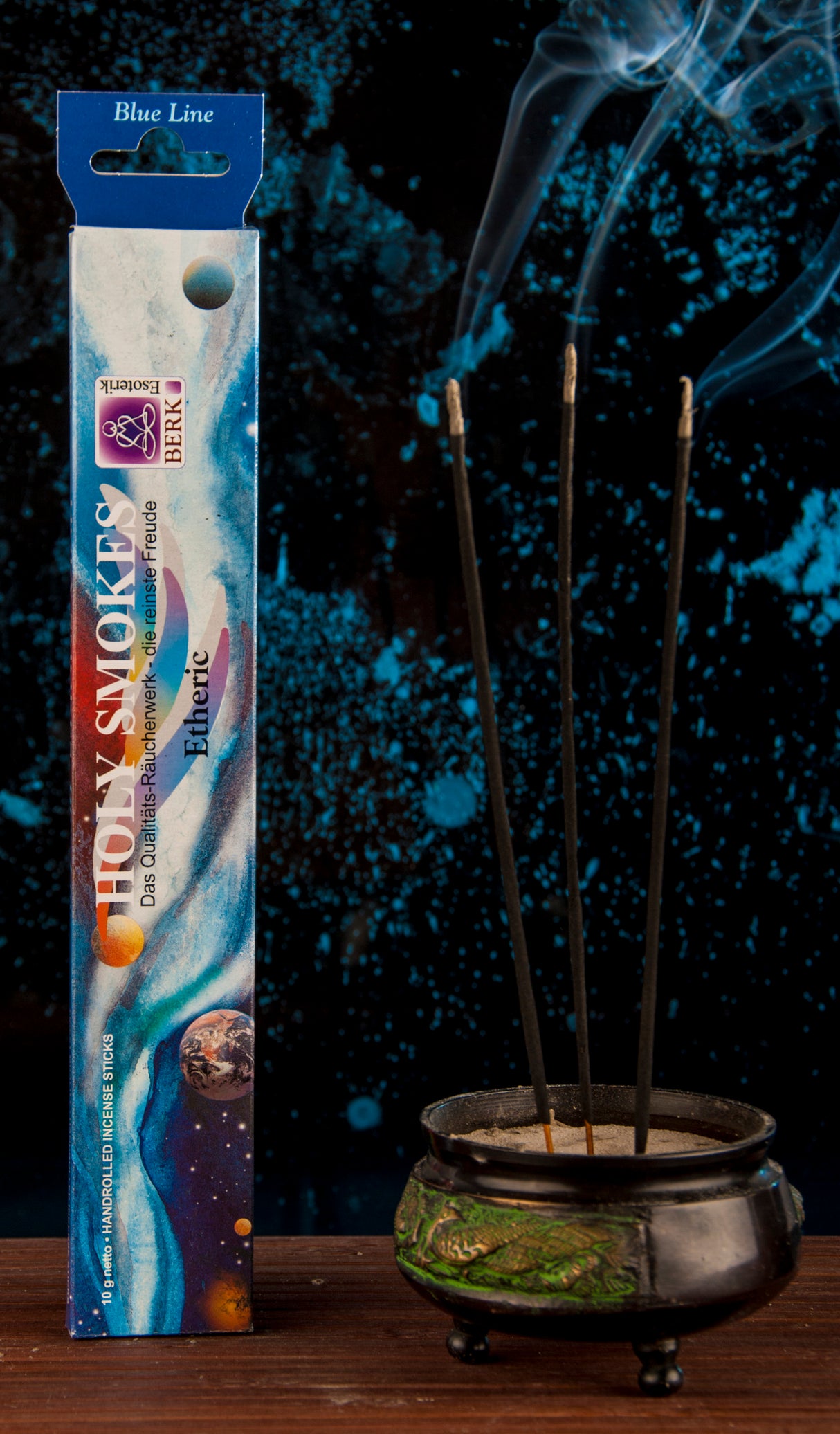 Etheric Räucherstäbchen Holy Smokes Berk 10g Mystic Line