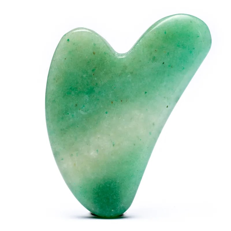 Gua Sha Massage-Stein Grüner Aventurin