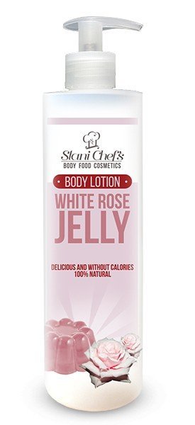 Körpermilch Gelee aus weißer Rose