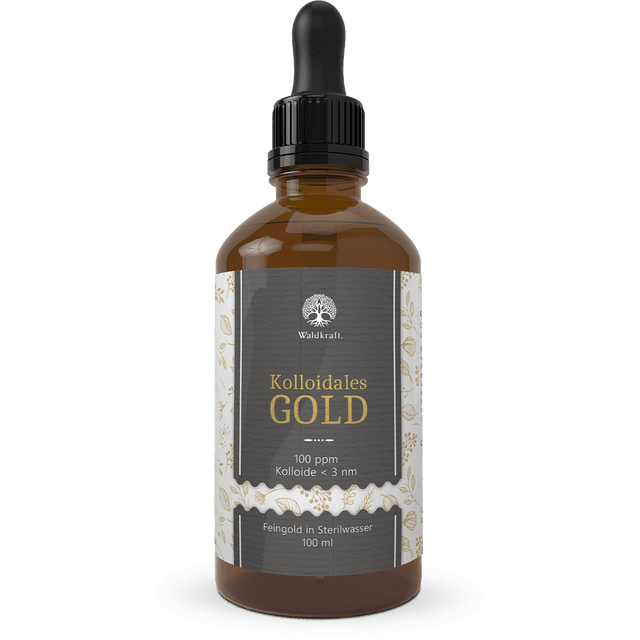 Kolloidales Gold – 100 ppm Gold-Lösung