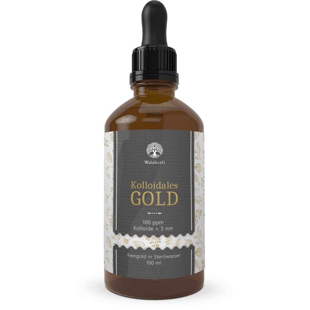 Kolloidales Gold – 100 ppm Gold-Lösung