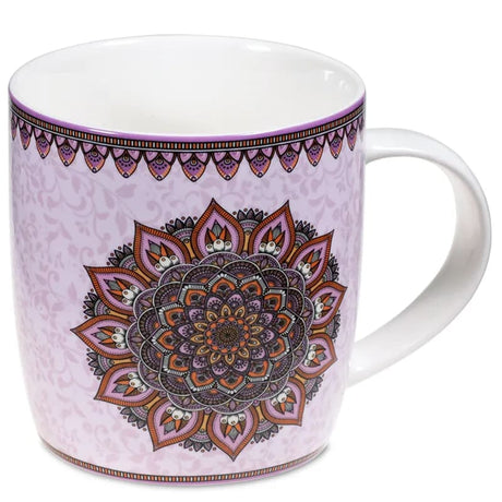Lilanes Mandala - Teetasse mit Sieb und Deckel
