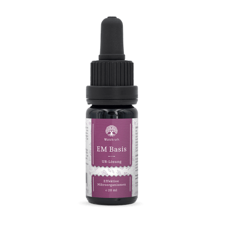 EM Basis - Effektive Mikroorganismen Urlösung 20 ml - Waldkraft