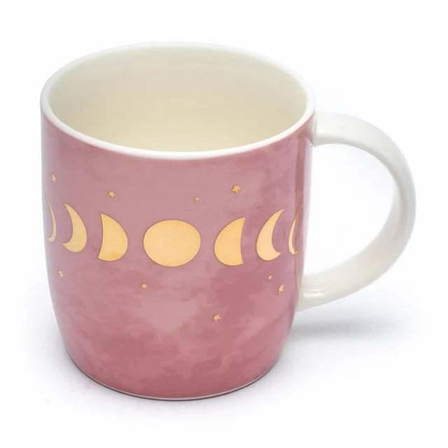 Teetasse mit Sieb Mondphasen 