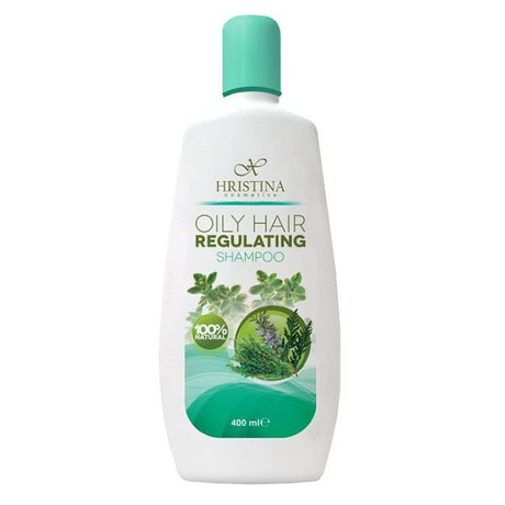 <h3>Shampoo für fettiges Haar 400ml - Hristina</h3> <p data-mce-fragment="1">Das Shampoo von Hristina ist speziell für fettiges Haar konzipiert und reguliert die Talgproduktion der Kopfhaut. Es reinigt, stärkt und befreit die Kopfhaut für ein frisches Gefühl. Mit essentiellen Ölen wie Campher, Zedernholz, Thymian und Rosmarin.</p>