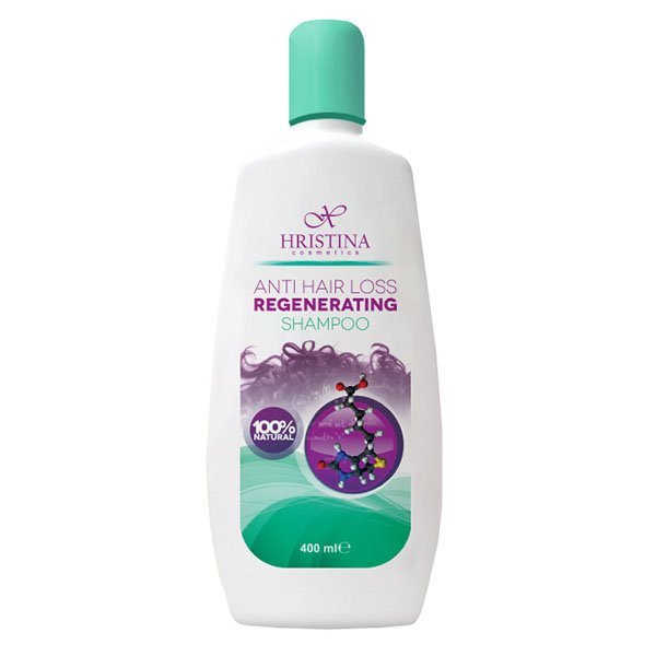 Regenerierendes Shampoo gegen Haarausfall 400ml - Hristina mit Seifenkraut