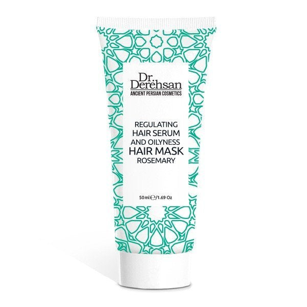Maske mit Rosmarin gegen fettiges Haar