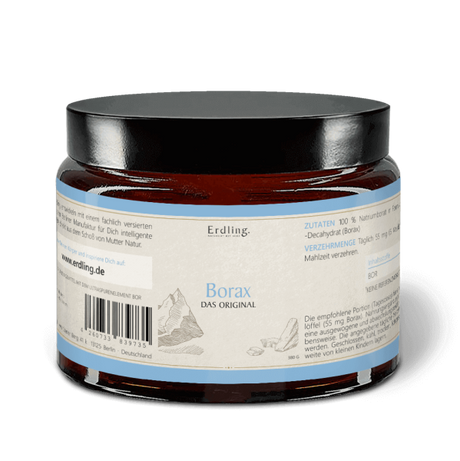 Borax Pulver 380g – Hochreines Natriumborat in Lebensmittelqualität von Waldkraft