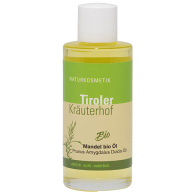 Mandelöl bio - Prunus Amygdalus Dulcis Oil 100ml  - Tiroler Kräuterhof