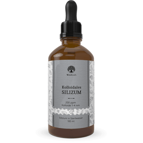 Waldkraft - Kolloidales Silizium – 200 ppm Silizium-Lösung (Pipette)