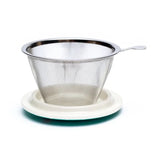 Indischer Elephant - Teetasse mit Sieb und Deckel