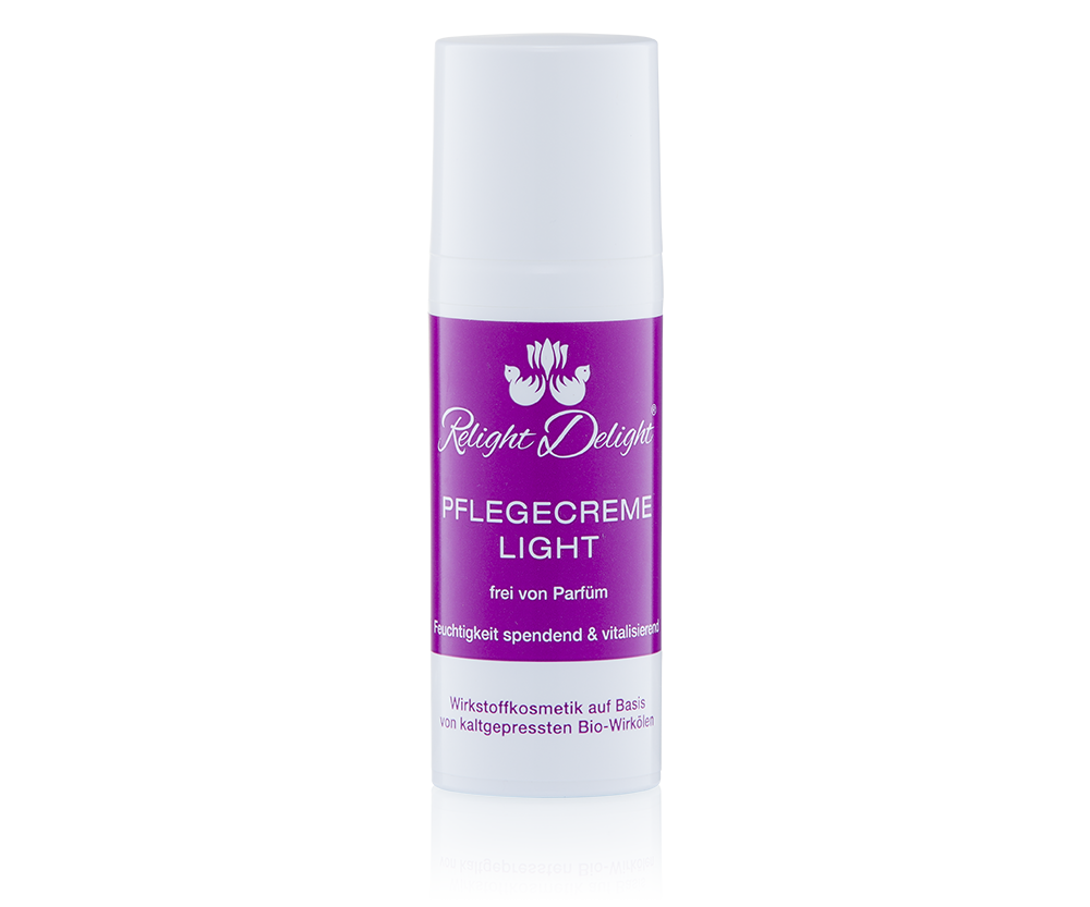 Beauty Basics Pflegecreme Light - frei von Parfüm 50ml -  RELIGHT DELIGHT