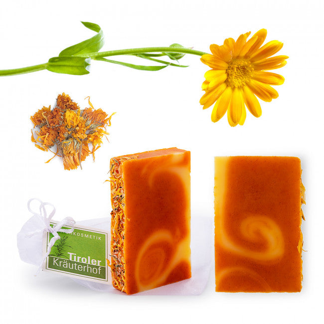 Bio Naturseife - Ringelblumenseife 90g Tiroler Kräuterhof