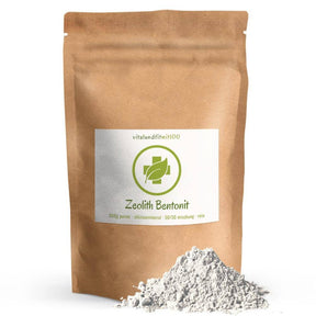 Zeolith-Bentonit Pulver (50 % Naturzeolith, 50 % Bentonit) Vitalundfitmit100